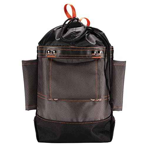 Ergodyne Arsenal 5926 Topped Bolt Bag Tool Pouch ? Short, Polyester , Gray