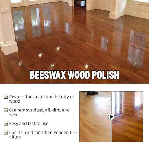 Beewax Essential Oil Wax, 2PCS Beeswax Spray, Beeswax Spray Furniture Polish, Bees wax Wood Polish, Bees wax Care spray & Restorer for Wood Floors, Furniture, Tables, Cabinets
