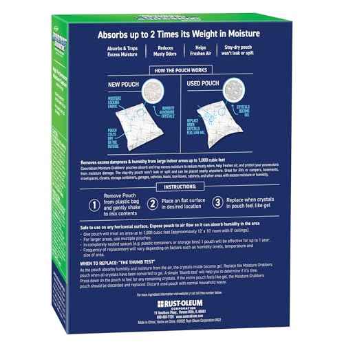 Concrobium 7651353 Moisture Grabbers XL, 35.3 oz