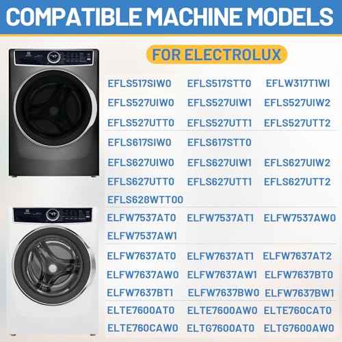 5304505004 for Electrolux Washer Door Seal EFLS627UTT0 EFLS617STT0 EFLS527UIW0 EFLS517SIW0 EFLS627UIW0 EFLS627UTT1 EFLS627UIW1 EFLS517STT0 EFLS527UIW1 EFLS527UTT2 EFLS617SIW0 EFLS627UIW2