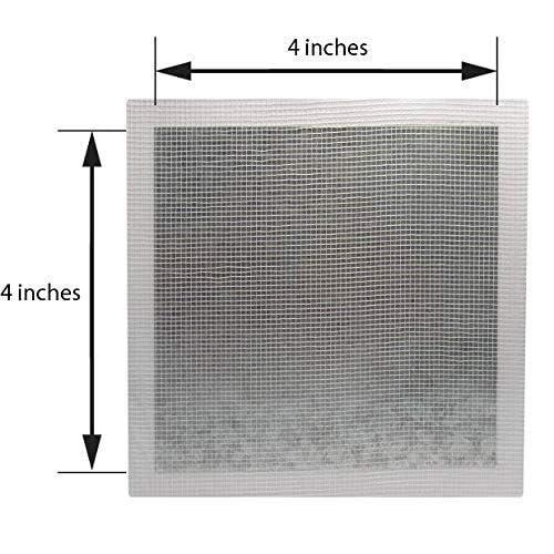 Red Devil 1219 8" x 8" ONETIME Wall Repair Patch, 5 Pack