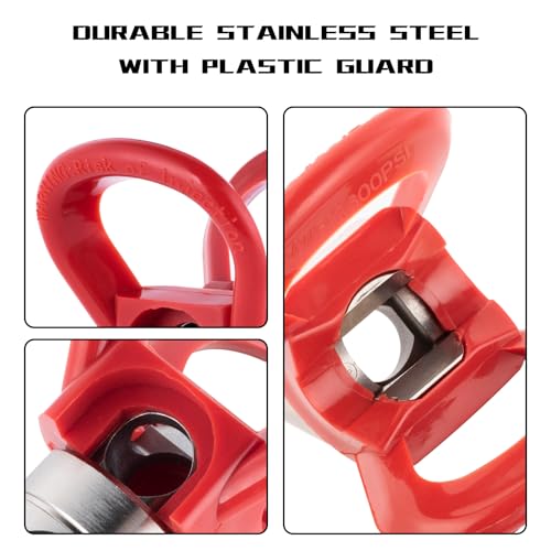 AEROPRO Tools Airless Spray Gun Tip Guard Red Replacement for Airless Paint Sprayer Guns