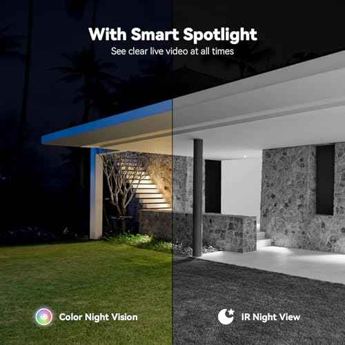 Solar Camera Outdoor Wireless, 2K Color Night Vision, Security Cameras Wireless Outdoor with 360¡ÆView, Battery Powered, 2.4GHz WiFi, Instant Alerts, IP65