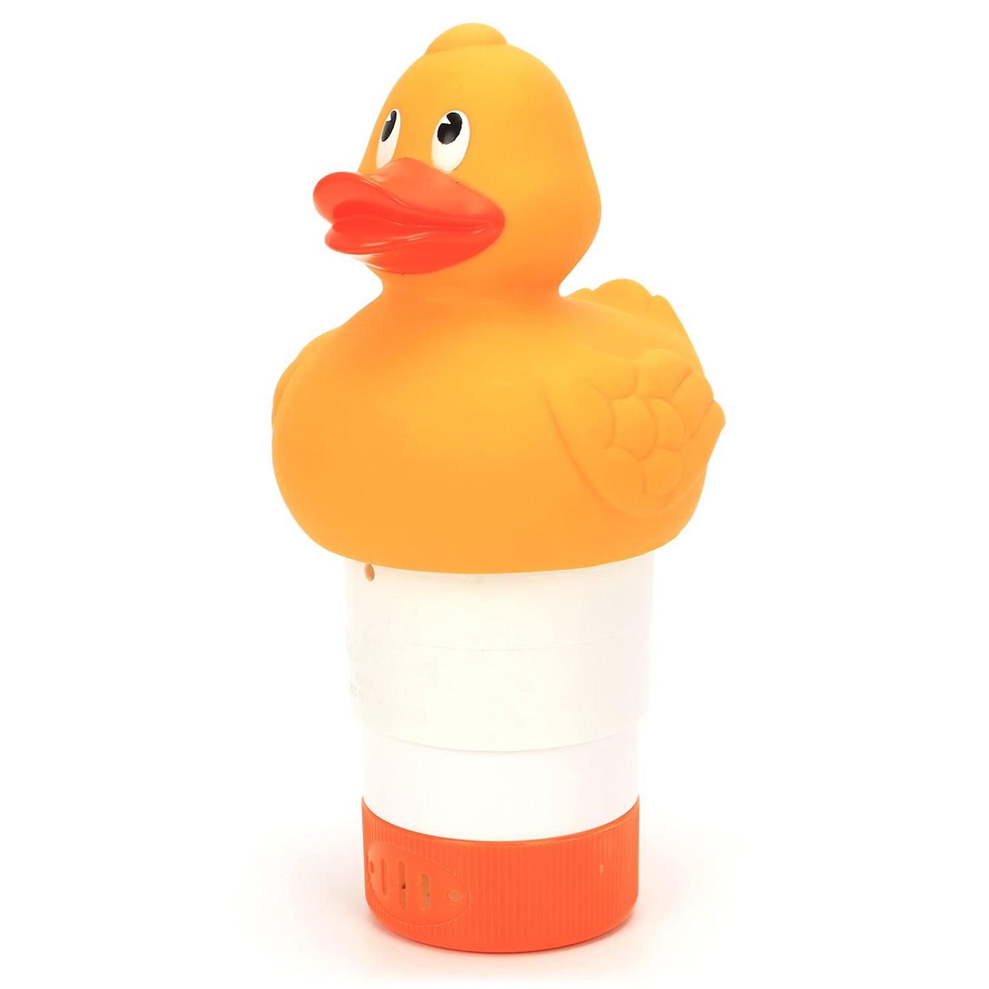 XY-WQ Chlorine Floater, Floating Pool Chlorine Dispenser (Duck), Fits 1 and 3 Inch Tablets for Large and Small Pools, Hot Tub, Spa