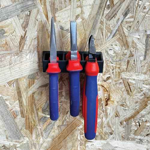 Stealthmounts Wall Hive System Triple Holder | 6 Pack | Mounts for Tools Storage | Made in The UK