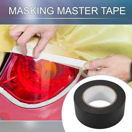 Painters Tape Easy Removal 2 Inches x 60.1 Yards Masking Master Tape Black