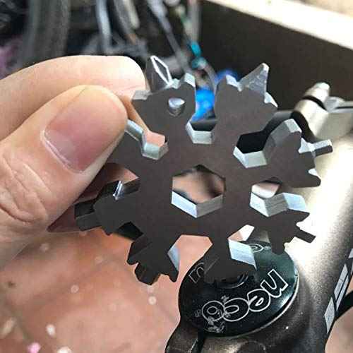 20 In 1 Snowflake Multi-Tool,Great Christmas stocking stuffer,Unique Gifts for Dad Men Women