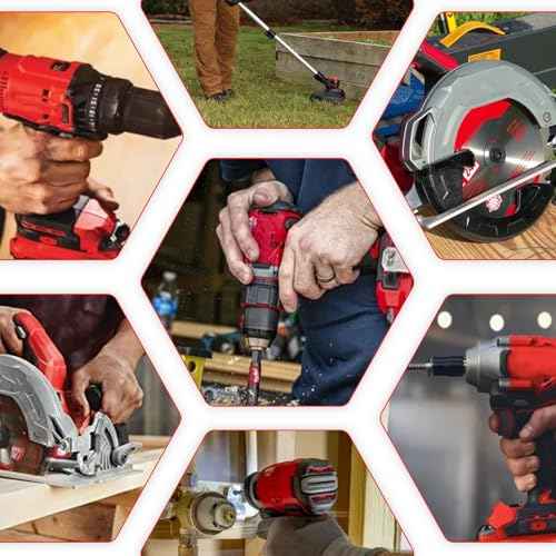 8.0Ah 2Pack Lithium Compatible with Craftsman 20V Cordless Power Tools Replacement for Craftsman 20V Battery