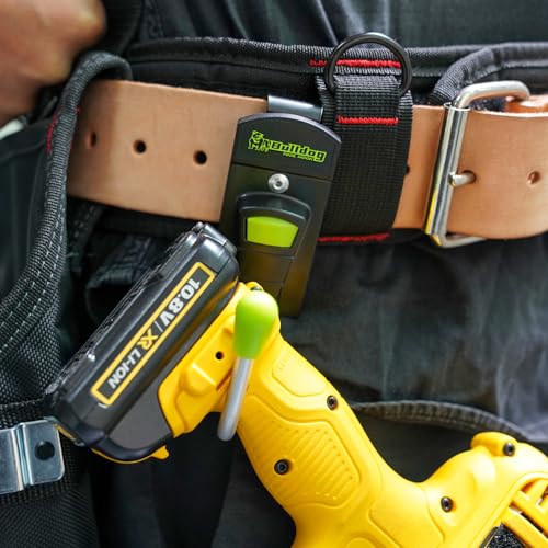 KUNN Power Tool Holster Cordless Drill Holster/Single Hook with Metal Clip for Easy Attachment