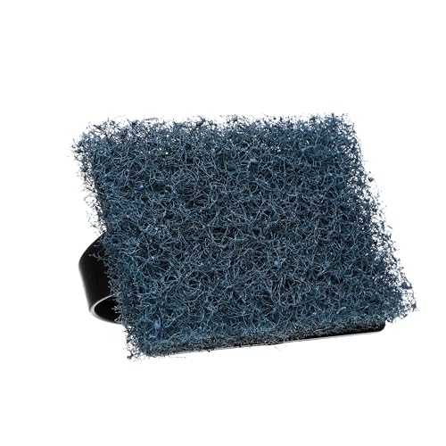 3M Heavy Duty Stripping Pad With Handle, 3-3/8 in x 5 in, Removes Paint, Varnish & Other Finishes, #3 Coarse, Synthetic Material Does Not Rust, Splinter Or Shred Like Steel Wool (10110NA)