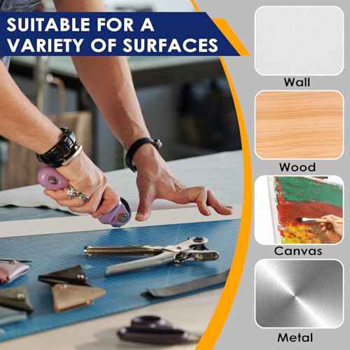 Masking Tape 3 Inch Wide, Beige, General Purpose White Painters Tapes for Drafting, Packing, Labeling, 3 Inch ¡¿ 55 Yards, 1 Pack
