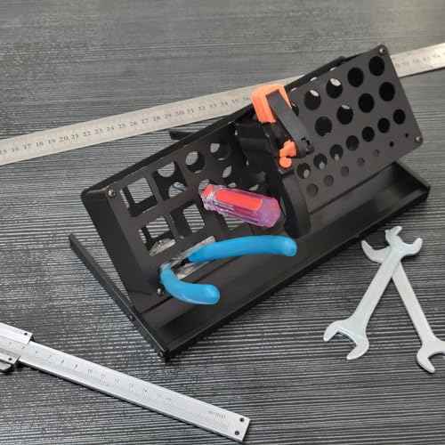 Aluminium Alloy Screwdriver Storage Rack for Desktop Screwdriver Organize RC Tool Kit Organizers Tool Holder