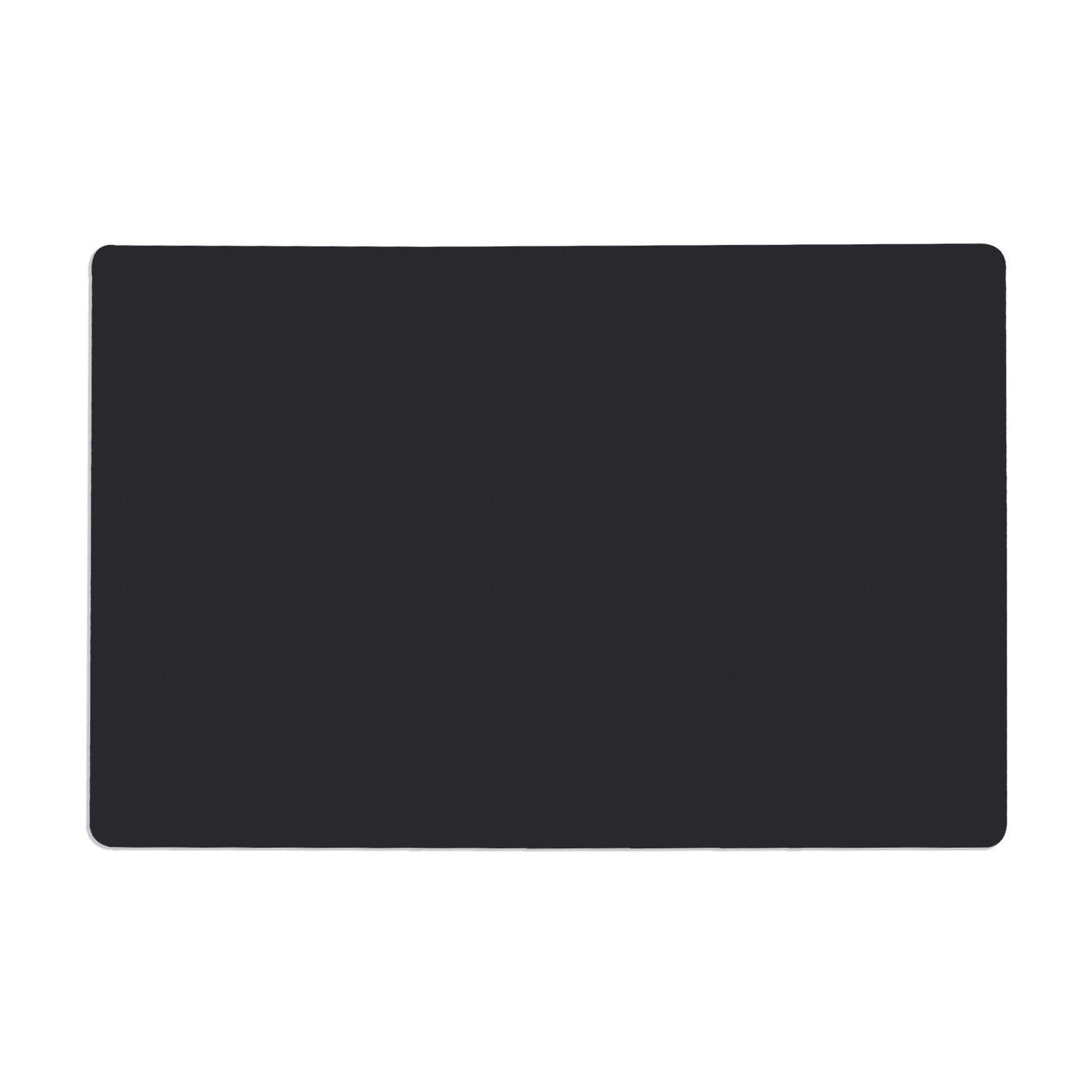 Gartful Silicone Mats for Kitchen Counter, Thicker 0.06", 25 x 17 inches Multipurpose Table Mat, Silicone Pad Desk Work Mat, Nonstick Nonskid Heat-Resistant Pad, Placemat, Black