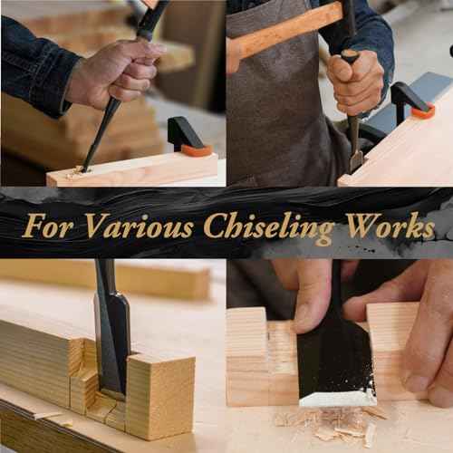 SUIZAN Japanese Wood Chisel 1/8" (3mm) - Professional Oire Nomi Woodworking tools