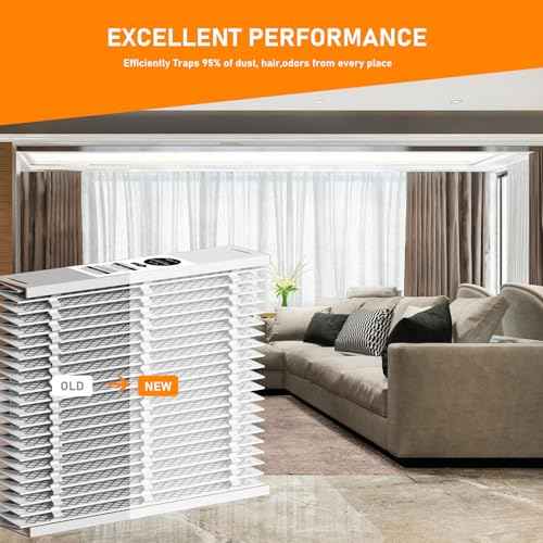 EXPXXFIL0016 16x25x5 MERV-13 Expandable Air Media Filter Replacement Compatible with Carrier EXPCCFIL0016 and Bryant EXPBBFIL0016 EZ-FLEX heating and cooling system, 2 Pack