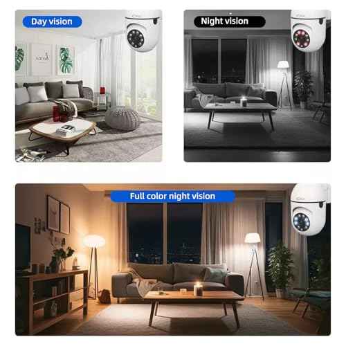 CKK 1080P Security Camera Wireless Outdoor, 3 Pcs 2MP PTZ WiFi Home Camera (2.4G/5G Dual-Band), 360¡Æ Pan/Tilt, Color Night Vision, Motion Alerts, 2-Way Audio, Compatible with Alexa, SD/Cloud Storage