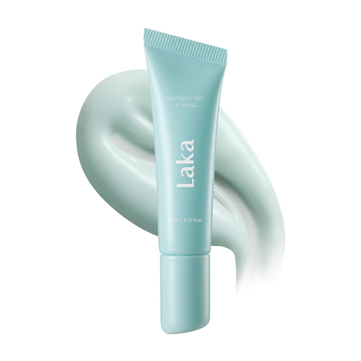 Laka Soothing Prep Lip Mask, Cooling Peel Off Korean Lip Mask, Gentle Exfoliator for Lips, Hygienic & Easy Application, Daily Lip Care, K-Beauty, 0.33 fl.oz