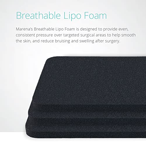 MARENA BLF Breathable Lipo Foam, 1 Pack – Post Surgery Liposuction Foam Pad for Compression Garments