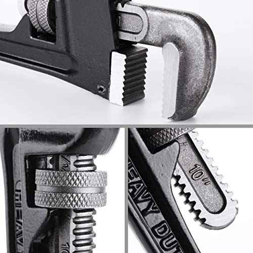 Mr. Pen 10-Inch Pipe Wrench - Robust and Reliable for Any Pipe Work Task