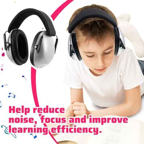 Amylove 8 Pcs Kids Ear Protection Noise Cancelling Headphones Noise Reduction Ear Muffs 27dB Hearing Protection (8 Colors)