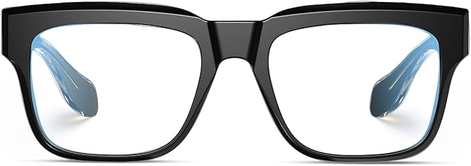 VISOONE TR90 Square Blue Light Blocking Glasses Fashion Computer Eyewear for Women and Men RANDI