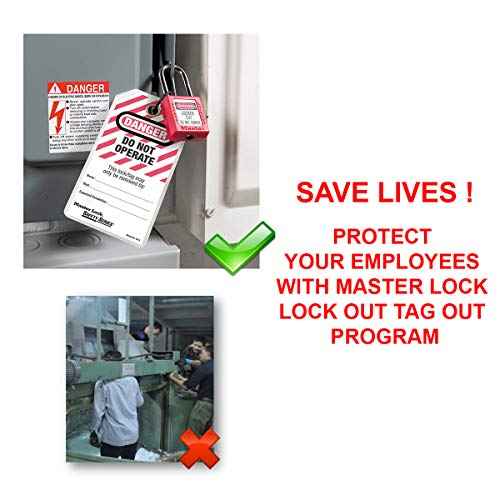 Master Lock 488 Lockout Tagout Electrical Plug Lockout, 220-550 Volts