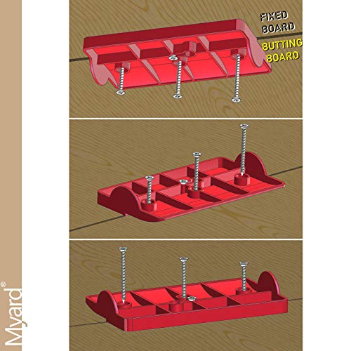 Myard Upgraded Drywall Fitting Tool Block Support The Plaster Board in Place While Positioning & Fixing (2pcs)