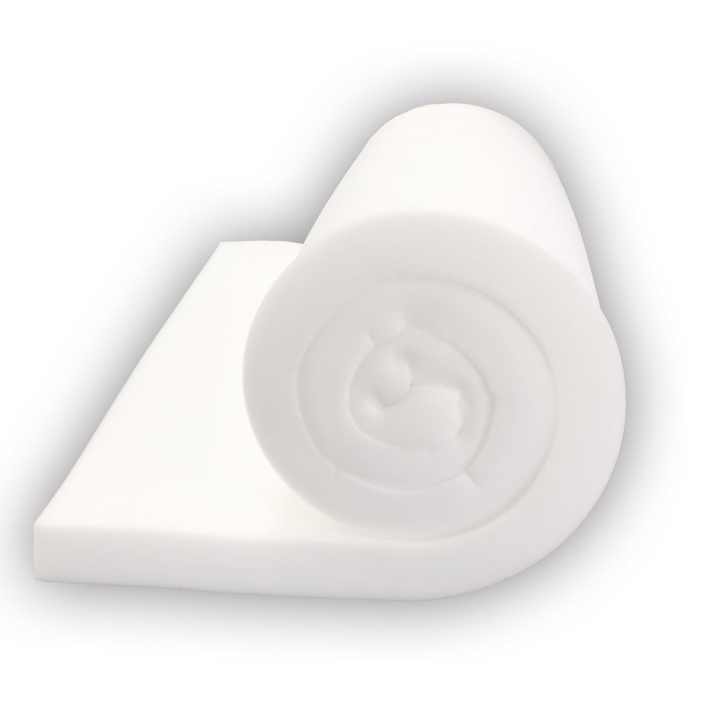 FOAMYFOAM 5Pack High Density 1 inch Thick, 24 inch Wide, 72 inch Long Upholstery Foam, Cushion Replacement