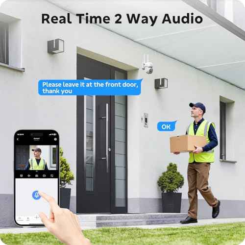 CAMCAMP Wireless Cameras for Home Security, 2K 360¡Æ View Pan/Tilt Outdoor WiFi Camera 5G & 2.4G, Auto Human Tracking, Smart 3 Night Visions, 2 Way Talk, Easy Install, Indoor, IP66, Support SD Storage