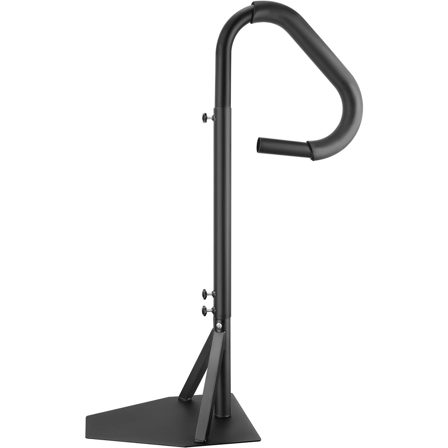 VEVOR Hot Tub Handrail, 360 Rotatable Spa Side Handrail with 48"-63" Adjustable Height, Rust-Proof Aluminum Spa Hot Tub Hand Rail with Slide-Under Mount Base for Indoor & Outdoor, 600LBS Capacity