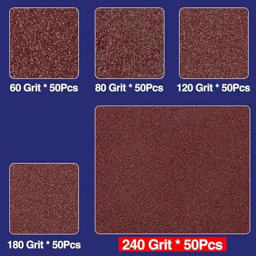 SPEEDWOX 50Pcs 2" 240 Grit Roll Lock Quick Change Discs Aluminum Oxide Coated Die Grinder Accessories Aluminum Oxide Sandpaper Disc Roll Lock Sanding Discs Quick-Change Sanding Discs