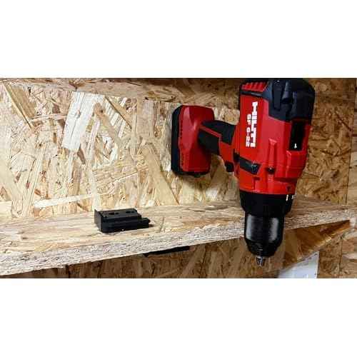 StealthMounts Tool Mounts for Hilti Nuron 22c | Tool Holders for Hilti Nuron 22v in Black | 4 Pack | Made in the United Kingdom