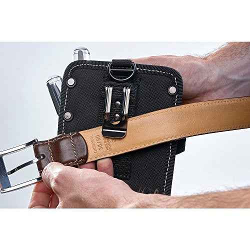 Husky 5 in. Clear Storage Bag Pouch with Protective Flap