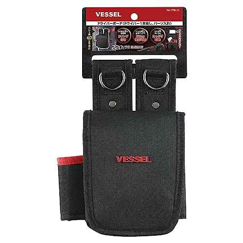 Vessel TPB-10 Screwdriver Pouch, 1 Holder, Parts Holder, Ideal for Electric Ball