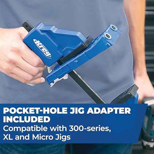 Kreg VersaGrip Clamp - Quick-Grip Bar Clamp for Woodworking - Features GripMaxx Technology - Removable Head for Use as Spreader - 6", 2-Pack