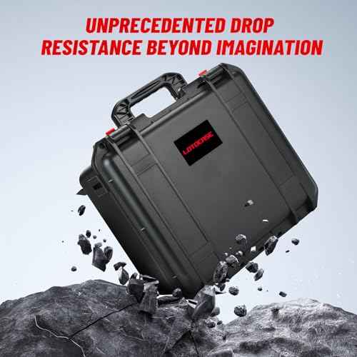 Hard Case for Milwaukee Jigsaw M18 Fuel - Hard Storage Case Replacement for Jig Saw, Tool Carrying Case for Milwaukee D-handle Jig Saw 2737-20 Batteries & Charger Combo Kit (Case Only)