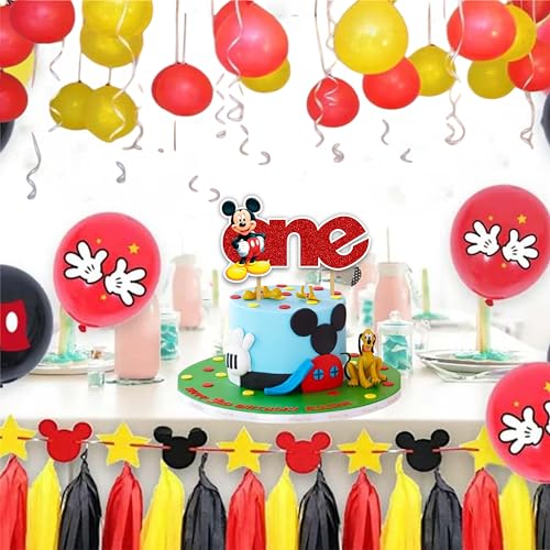 Seyal¢ç Micky Mouse One Cake Topper