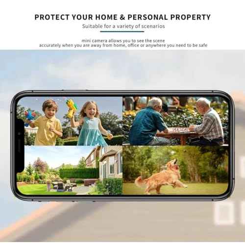 Hidden Camera-WiFi Wireless Cam-Nanny Camera-Spy Cameras-1080P HD Night Vision-Pet/Baby - HD Surveillance Cam - Surveillance Cameras with Motion Detection and Night Vision