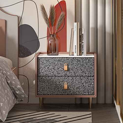 Dark Gray Terrazzo Contact Paper 78.8" X 16"Terrazzo Wallpaper for Bathroom Granite Countertop Peel and Stick Contact Paper for Desk Top Vinyl
