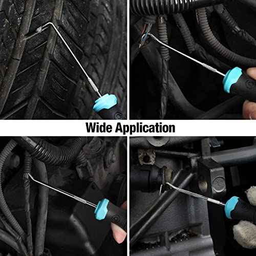 DURATECH 4 Piece Hook and Pick Set, Offset, Straight, 90¡ÆPick and Hook, Used for Auto and Electronics Maintenance Tools, with Storage Tray