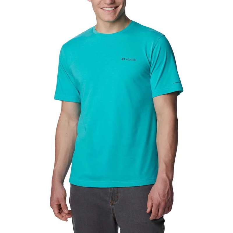 Columbia Men's Thistletown Hills Short Sleeve, Bright Aqua, XX-Large