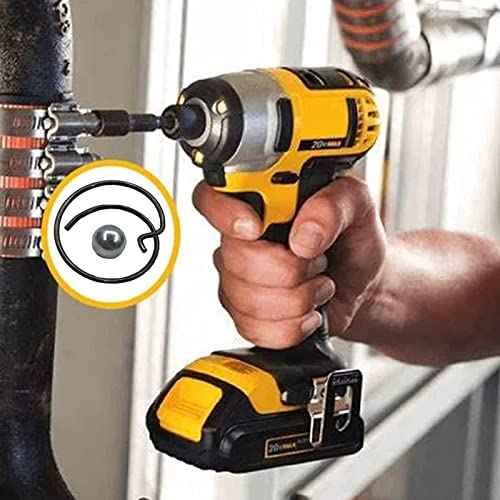 2 Pack N078434 N089668 Spring and Steel Ball, Fit for DCF805 DCF825 DCF885 DCF886, Impact Driver Spring Kit