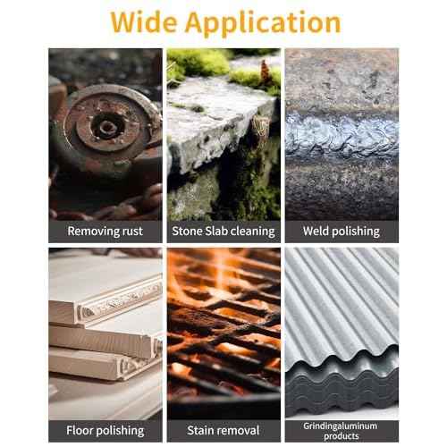 Wire Brush for Grinder - 6 Inch Fine Crimped Wire Wheel for Bench Grinder with 1/2" and 5/8" Arbor, Efficiently Polish Nuts, Bolts and Assorted Car Parts.