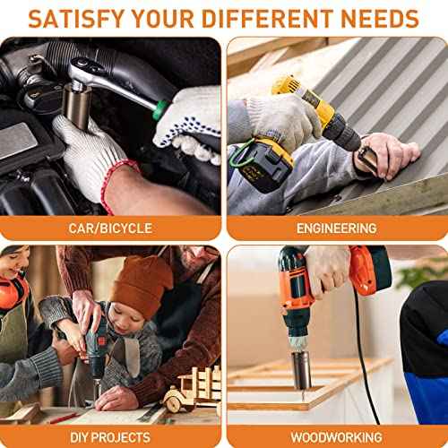 BIIB Super Universal Socket Tools, Universal Socket Mens Gifts for Men Him, Husband, Grandpa, Cool Stuff Gifts for Boyfriend Tools for Men Cool Gadgets