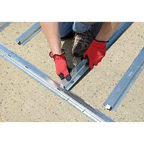 Arrow Sheds 4' x 3' Metal Floor Frame for Spacemaker Patio Storage Shed, Outdoor Storage Shed Floor Frame Base Kit (Flooring Not Included), Galvanized