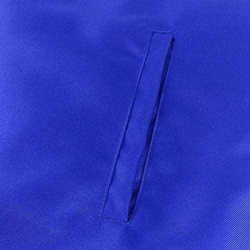 Masonic Apron Administrator Edition Synthetic Leather Blue Grosgrain Ribbon Borders