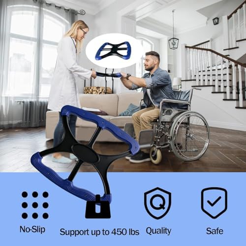 Lift Assists Standing ，Lift Standing Aid，Lift Assist Handicap Bar with None Slip Grip Handles Bariatric, Disabled, Paramedic, Therapist, Nurse Elderly Liberty Lift Handle.