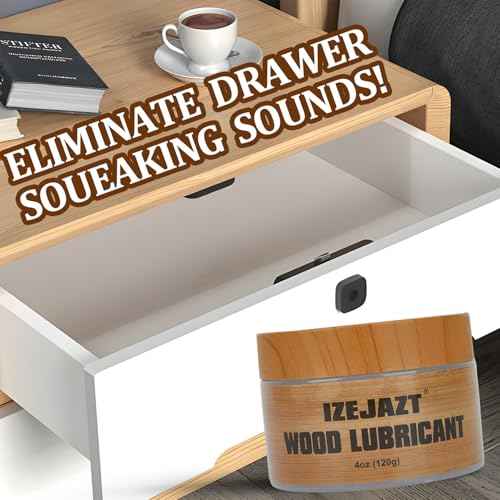 Drawer Wax£¬Multi - Purpose Paste Wax and Lubricant for Wood Furniture, Doors and Drawers - Wood Wax, Door Hinge Lubricant, Wood Drawer Lubricant(4 Oz)