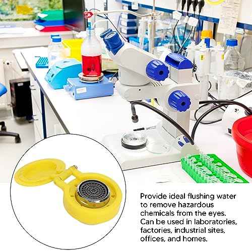 4pcs Eye Wash Spray Head Eyewash Station Spray Nozzle Replacement for Factory Laboratory