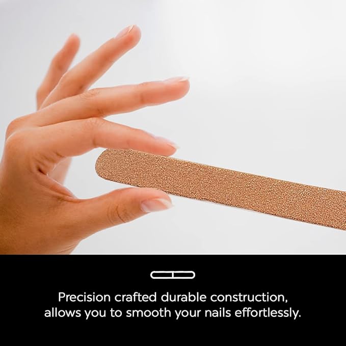 DreamCut Multi-Pack Nail File Emery Boards Buffering Files Professional Manicure Pedicure Beauty Tools 20Pcs/Pack Nail Files Set for Home and Salon